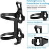 image:imageAccmor 2pcs Bike Water Bottle Cage Bike Water Bottle Holder Aluminum Alloy Lightweight Side Load Water Bottle Cage Brackets for Road Bike MTB Cycling Accessories