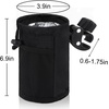 image:imageAccmor Cup Holder with Cell Phone HolderUniversal Oxford Fabric Bottle Cup Holder for Bike Stroller MotorcycleWheelchair Walker Trolleys ATV ScooterMarine BoatGolf CartBlue