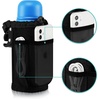 image:imageAccmor Cup Holder with Cell Phone HolderUniversal Oxford Fabric Bottle Cup Holder for Bike Stroller MotorcycleWheelchair Walker Trolleys ATV ScooterMarine BoatGolf CartBlue