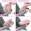 image:imageAccmor Stroller Steering Wheel Toy Simulated Steering Wheel for Stroller Shopping Carts Cart Universal Detachable Pretend Driving Funny Toy AttachmentPink