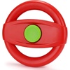 image:imageAccmor Stroller Steering Wheel Toy Simulated Steering Wheel for Stroller Shopping Carts Cart Universal Detachable Pretend Driving Funny Toy AttachmentRed