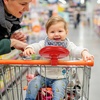 image:imageAccmor Stroller Steering Wheel Toy Simulated Steering Wheel for Stroller Shopping Carts Cart Universal Detachable Pretend Driving Funny Toy AttachmentRed