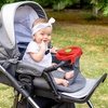 image:imageAccmor Stroller Steering Wheel Toy Simulated Steering Wheel for Stroller Shopping Carts Cart Universal Detachable Pretend Driving Funny Toy AttachmentRed