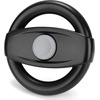 image:imageAccmor Stroller Steering Wheel Toy Simulated Steering Wheel for Stroller Shopping Carts Cart Universal Detachable Pretend Driving Funny Toy AttachmentBlack