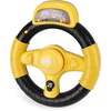 image:imageAccmor Stroller Steering Wheel Toy Simulated Steering Wheel for Stroller Shopping Carts Cart Universal Detachable Pretend Driving Funny Toy AttachmentUpgrade Music Mode  Battery Requires