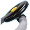 image:imageAccmor Stroller Steering Wheel Toy Simulated Steering Wheel for Stroller Shopping Carts Cart Universal Detachable Pretend Driving Funny Toy AttachmentBlack Yellow