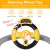 image:imageAccmor Stroller Steering Wheel Toy Simulated Steering Wheel for Stroller Shopping Carts Cart Universal Detachable Pretend Driving Funny Toy AttachmentUpgrade Music Mode  Battery Requires