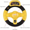 image:imageAccmor Stroller Steering Wheel Toy Simulated Steering Wheel for Stroller Shopping Carts Cart Universal Detachable Pretend Driving Funny Toy AttachmentUpgrade Music Mode  Battery Requires