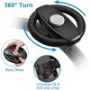image:imageAccmor Stroller Steering Wheel Toy Simulated Steering Wheel for Stroller Shopping Carts Cart Universal Detachable Pretend Driving Funny Toy AttachmentBlack