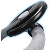 image:imageAccmor Stroller Steering Wheel Toy Simulated Steering Wheel for Stroller Shopping Carts Cart Universal Detachable Pretend Driving Funny Toy AttachmentBlack
