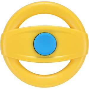 image:imageAccmor Stroller Steering Wheel Toy Simulated Steering Wheel for Stroller Shopping Carts Cart Universal Detachable Pretend Driving Funny Toy AttachmentYellow