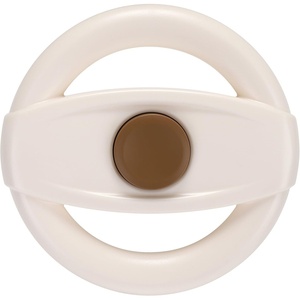 image:imageAccmor Stroller Steering Wheel Toy Simulated Steering Wheel for Stroller Shopping Carts Cart Universal Detachable Pretend Driving Funny Toy AttachmentWhite