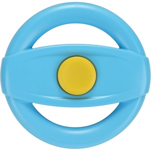 image:imageAccmor Stroller Steering Wheel Toy Simulated Steering Wheel for Stroller Shopping Carts Cart Universal Detachable Pretend Driving Funny Toy AttachmentBlue