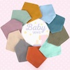 image:imageAccmor 10 Pack Muslin Baby Bibs 100 Cotton Bandana Drool Bibs for Baby Girls BoysTeething and Drooling