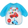 image:imageAccmor 4 Pack Long Sleeve Baby Bibs Waterproof Sleeved Bib Toddler Baby Girls Boys Smock Bibs for 636 MonthsBoys