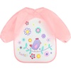 image:imageAccmor 4 Pack Long Sleeve Baby Bibs Waterproof Sleeved Bib Toddler Baby Girls Boys Smock Bibs for 636 MonthsGirls