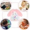 image:imageAccmor 4 Pack Long Sleeve Baby Bibs Waterproof Sleeved Bib Toddler Baby Girls Boys Smock Bibs for 636 MonthsGirls