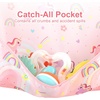 image:imageAccmor 4 Pack Long Sleeve Bibs Baby Smock Waterproof Sleeved Bib Smock for Baby Toddler 636 MonthsLight Pink UnicornPurple DinosaurGreen OwlAnimal