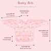 image:imageAccmor 4 Pack Long Sleeve Bibs Baby Smock Waterproof Sleeved Bib Smock for Baby Toddler 636 MonthsLight Pink UnicornPurple DinosaurGreen OwlAnimal