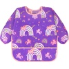 image:imageAccmor 4 Pack Long Sleeve Bibs Baby Smock Waterproof Sleeved Bib Smock for Baby Toddler 636 MonthsPurple UnicornPink DinosaurGreen OwlAnimal