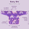 image:imageAccmor 4 Pack Long Sleeve Bibs Baby Smock Waterproof Sleeved Bib Smock for Baby Toddler 636 MonthsPurple UnicornPink DinosaurGreen OwlAnimal