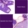 image:imageAccmor 4 Pack Long Sleeve Bibs Baby Smock Waterproof Sleeved Bib Smock for Baby Toddler 636 MonthsPurple UnicornPink DinosaurGreen OwlAnimal