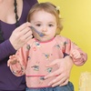 image:imageAccmor 4 Pack Long Sleeve Bibs Baby Smock Waterproof Sleeved Bib Smock for Baby Toddler 636 MonthsRabbitBearDuckRabbit