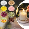 image:imageAccmor 4 oz Glass Jars with White Lids 4 Pack Empty Glass Jars Makeup Sample Container with Inner Liners Leakproof Round Airtight Cosmetic Travel Containers for Lotions Creams Candle MakingWhite