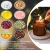 image:imageAccmor 4 oz Glass Jars with White Lids 4 Pack Empty Glass Jars Makeup Sample Container with Inner Liners Leakproof Round Airtight Cosmetic Travel Containers for Lotions Creams Candle MakingAmber