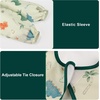 image:imageAccmor 5 Pack Long Sleeve Bibs Baby Smock Waterproof Sleeved Bib Smock for Baby Toddler 636 MonthsDinosaurBearWhaleDuck