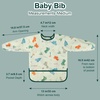 image:imageAccmor 5 Pack Long Sleeve Bibs Baby Smock Waterproof Sleeved Bib Smock for Baby Toddler 636 MonthsDinosaurBearWhaleDuck