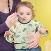 image:imageAccmor 5 Pack Long Sleeve Bibs Baby Smock Waterproof Sleeved Bib Smock for Baby Toddler 636 MonthsDinosaurBearWhaleDuck