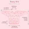 image:imageAccmor 5 Pack Long Sleeve Bibs Baby Smock Waterproof Sleeved Bib Smock for Baby Toddler 636 MonthsLight Pink UnicornDinosaurOwlAnimalBear