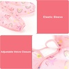 image:imageAccmor 5 Pack Long Sleeve Bibs Baby Smock Waterproof Sleeved Bib Smock for Baby Toddler 636 MonthsLight Pink UnicornDinosaurOwlAnimalBear