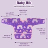 image:imageAccmor 5 Pack Long Sleeve Bibs Baby Smock Waterproof Sleeved Bib Smock for Baby Toddler 636 MonthsPurple UnicornDinosaurOwlAnimalRainbow