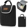 image:imageAccmor Breastmilk Cooler Bag Insulated Baby Bottle Cooler Tote Bags for Nursing Mom Daycare Portable Breast Milk Cooler Bag for TravelBlack