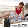 image:imageAccmor Breastmilk Cooler Bag Insulated Baby Bottle Cooler Tote Bags for Nursing Mom Daycare Portable Breast Milk Cooler Bag for TravelBlack