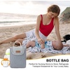 image:imageAccmor Breastmilk Cooler Bag Insulated Baby Bottle Cooler Tote Bags for Nursing Mom Daycare Portable Breast Milk Cooler Bag for TravelBlue