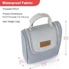 image:imageAccmor Breastmilk Cooler Bag Insulated Baby Bottle Cooler Tote Bags for Nursing Mom Daycare Portable Breast Milk Cooler Bag for TravelBlue