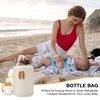 image:imageAccmor Breastmilk Cooler Bag Insulated Baby Bottle Cooler Tote Bags for Nursing Mom DaycareOff White