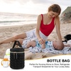 image:imageAccmor Breastmilk Cooler Bag Insulated Baby Bottle Cooler Tote Bags for Nursing Mom DaycareWheat EarBlack