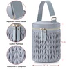 image:imageAccmor Breastmilk Cooler Bag Insulated Baby Bottle Cooler Tote Bags for Nursing Mom DaycareWheat EarBlue