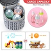 image:imageAccmor Breastmilk Cooler Bag Insulated Baby Bottle Cooler Tote Bags for Nursing Mom DaycareWheat EarBlue