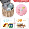 image:imageAccmor Breastmilk Cooler Bag Insulated Baby Bottle Cooler Tote Bags for Nursing Mom DaycareWheat EarKhaki