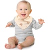 image:imageAccmor Muslin Baby Bibs Soft Baby Bandana Drool Bibs for Baby Girls Boys Bib for Drooling TeethingBear Rainbow Polka Dot Love Flower