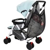 image:imageAccmor Universal Stroller Organizer Large Storage Stroller Bag Fits for Uppababy Nuna Britax Doona Strollers NonSlip Adjustable Storage Mesh Caddy Accessories for Stroller CribBlack