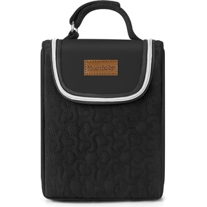 image:imageAccmor Breastmilk Cooler Bag Insulated Baby Bottle Cooler Tote Bags for Nursing Mom Daycare Portable Breast Milk Cooler Bag for TravelBlack