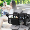 image:imageAccmor Double Stroller Organizer for Bob Duallie and Baby Jogger City Mini GT2 Double Baby Stroller Caddy Bag Organizer Accessories