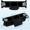 image:imageAccmor Double Stroller Organizer for Bob Duallie and Baby Jogger City Mini GT2 Double Baby Stroller Caddy Bag Organizer Accessories