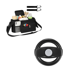 image:imageAccmor Universal Stroller OrganizerStroller Steering Wheel Bundle Set Baby Stroller Accessories